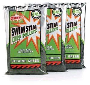 Pellet Dynamite Swim Stim Carp pellets betaine green 8mm 900g