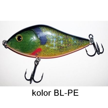 Wobler Robinson Sniper 10cm 49g kolor BL-PE tonący