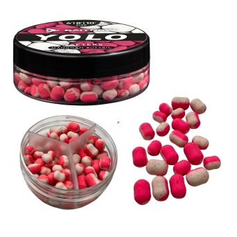 WAFTERS BAITNOW METHOD FEEDER YOLO WHITE&PINK MANGO&N-BUTYRIC ROZ.6/8/10 24g - op.1szt.