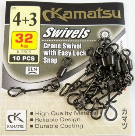 Kamatsu Krętlik z Agrafką Easy Lock rozm 2+5/50kg 563505002