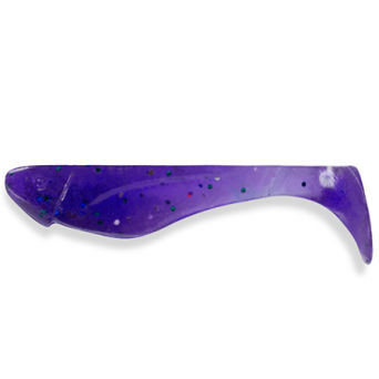 Guma FishUp Wizzy 1,5" 060 dark violet/ peacock& silver