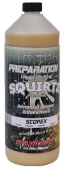 Liquid Dip Starbaits Squirtz Scopex 1l preparation