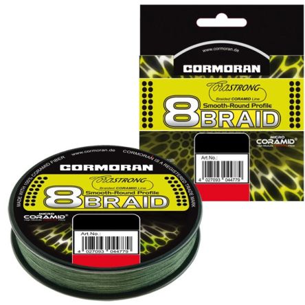 Plecionka CORMORAN Corastrong 8 Braid 135m 0,25mm 18,8kg
