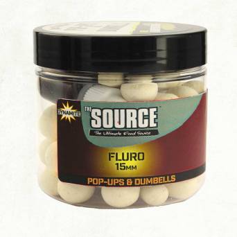 Kulki Dynamite Baits Fluro Pop Up THE SOURCE 15mm dy056