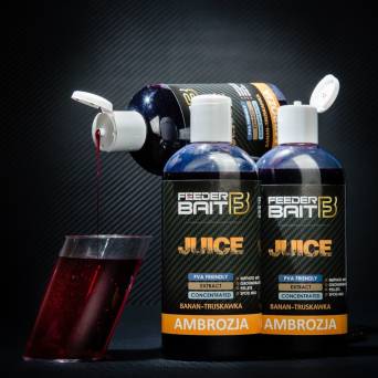 Juice Feeder Bait Ambrozja Truskawka/Banan 250ml