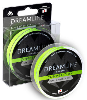 Plecionka Mikado DREAMLINE COMPETITION 0.08mm 150m FLUO ZIELONA