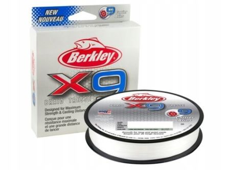 Plecionka Berkley X9 Braid Crystal 0,10mm 150m 9,0kg 1486883