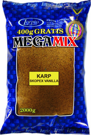 Zanęta LORPIO Mega Mix Karp SKOPEX-VANILLA 2kg