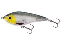 Wobler Westin Glidebait 12cm Suspending 3D Green Headlight P036-543-015