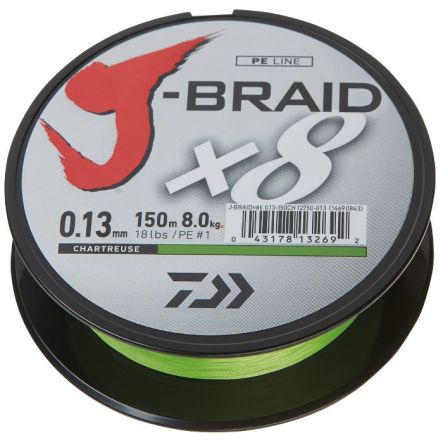 Plecionka Daiwa J-Braid X8 0,13mm 300m fluo 12750-113