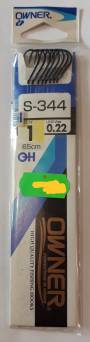 Hak Owner z przyponem S-344 #7 8szt