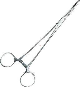 Szczypce Jaxon z zakrzywioną końcówką 13cm AC-3104