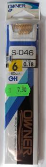 Hak Owner z przyponem S-046 #10 10szt