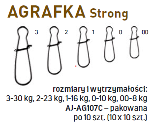 Agrafka Jaxon Strong rozm 0 - 10kg AJ-AG10700C