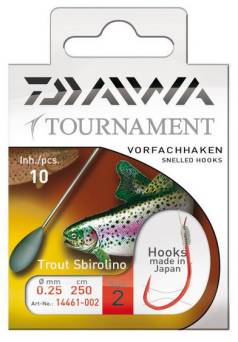 Haki sbirulino Daiwa Tournament r6 14461-006 z przyponem