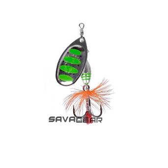 Obrotówka Savage Gear Rotex Spinner #2a 4g kolor 10 Green Highlander 50728