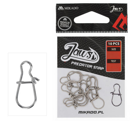 MIKADO AGRAFKA - JAWS PREDATOR SNAP rozm. S AMA02-092-S