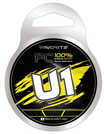 Fluorocarbon Favorite U1 FC 50m #1.0/0.165mm 4.2lb/1.92kg