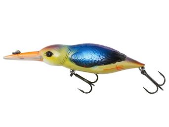 Wobler Dam Effzett Eisvogel Zimorodek 11cm 28g ASIAN KINGFISHER 60163