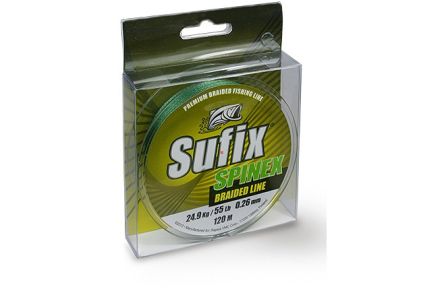 Plecionka Sufix Spinex Braided Line 0,17mm 120m 15,90kg żółta