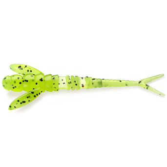 Guma Fishup Flit 1,5" 055 Chartreuse/ black