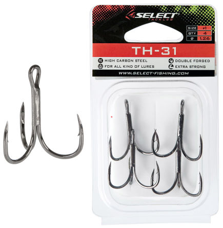 Haczyki Select TH-31 #8 (6 szt./opak)