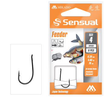 PRZYPONY MIKADO SENSUAL FEEDER nr8 żyłka 0.16mm 70cm HP9109-8B-016