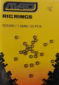 Kółka Łącznikowe DAM MAD Rig Rings Round 1,5 mm 25 szt 52130