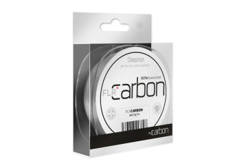 Fluorocarbon Delphin FLR CARBON - 100% fluorocarbon 0,148mm 1,9kg 50m