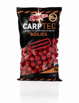 Kulki Dynamite Carptec Boilies 15mm 1kg Strawberry