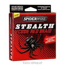 Plecionka Spiderwire Stealth Code Red 0,20mm 110m