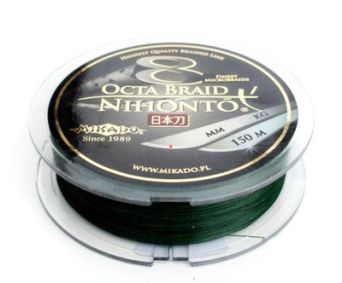 Plecionka Mikado Nihonto Octa Braid 0,23mm 150m ciemnozielona 5900637507994