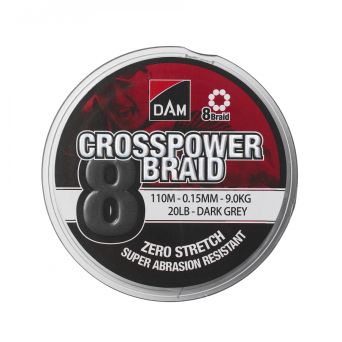 Plecionka DAM Crosspower 8braid 0,20 mm 150m 12,60 kg 66590