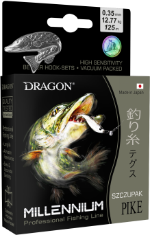 Żyłka Dragon Millennium Szczupak 0,20mm 5,27kg 200m 31-53-020