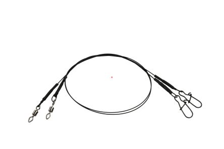 Przypon Effzett Coated Core7 spin Leader 40cm 20kg 2szt. 60410