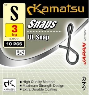 Agrafka Kamatsu UL Snap rozm S 3kg 10szt 573503001