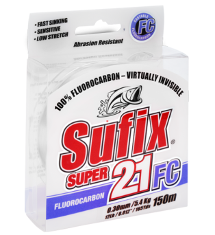 Fluorocarbon Sufix Super 21 FC 0,25mm 4,1kg 50m