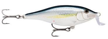 Wobler Rapala Shad Rap 7cm Bleak SSR07ALB